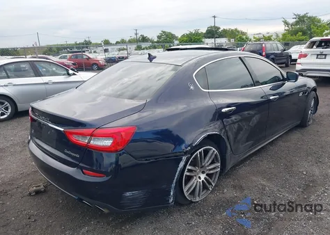 2014 Maserati Quattroporte S Q4 из США, поврежденный, VIN ZAM56RRA5E1108776